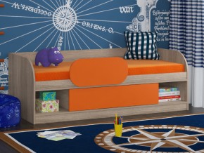 Кровать Соня 4 сонома-оранжевый в Лянторе - lyantor.magazinmebel.ru | фото - изображение 3