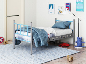 Кровать-трансформер Мальта серый с голубым в Лянторе - lyantor.magazinmebel.ru | фото - изображение 4