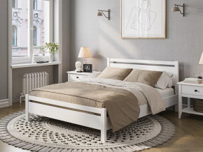 Кровать Вероника-1 1600 Белый античный в Лянторе - lyantor.magazinmebel.ru | фото