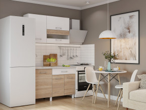 Кухонный гарнитур Trend 1200 мм сонома-белый в Лянторе - lyantor.magazinmebel.ru | фото - изображение 1