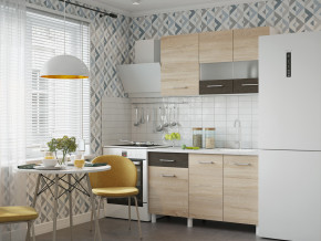 Кухонный гарнитур Trend 1300 мм сонома-венге в Лянторе - lyantor.magazinmebel.ru | фото - изображение 1