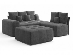 Модульный диван Торонто Вариант 3 Серый в Лянторе - lyantor.magazinmebel.ru | фото - изображение 1