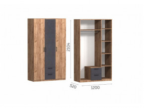Шкаф 3-х дверный с ящиками Эконика в Лянторе - lyantor.magazinmebel.ru | фото