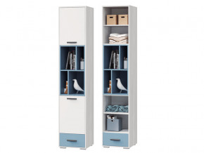 Шкаф для книг с 2 дверками и 1 ящиком Стич в Лянторе - lyantor.magazinmebel.ru | фото
