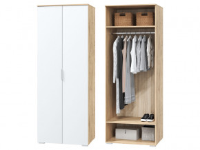 Шкаф для одежды 2-х дверный Сканди белый в Лянторе - lyantor.magazinmebel.ru | фото - изображение 1