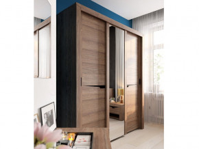 Шкаф с раздвижными дверями трехдверный Соренто дуб стирлинг в Лянторе - lyantor.magazinmebel.ru | фото - изображение 1