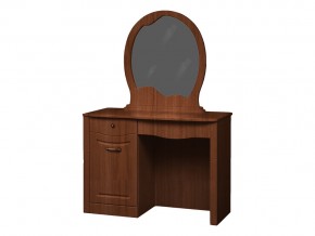 Стол туалетный с зеркалом Ева 10 темный в Лянторе - lyantor.magazinmebel.ru | фото