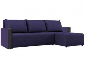 Угловой диван фиолетовый Алиса 3 Savana Violet в Лянторе - lyantor.magazinmebel.ru | фото - изображение 1