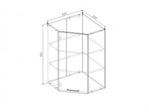 ВУ9 Модуль верхний Угловой МВУ9 в Лянторе - lyantor.magazinmebel.ru | фото